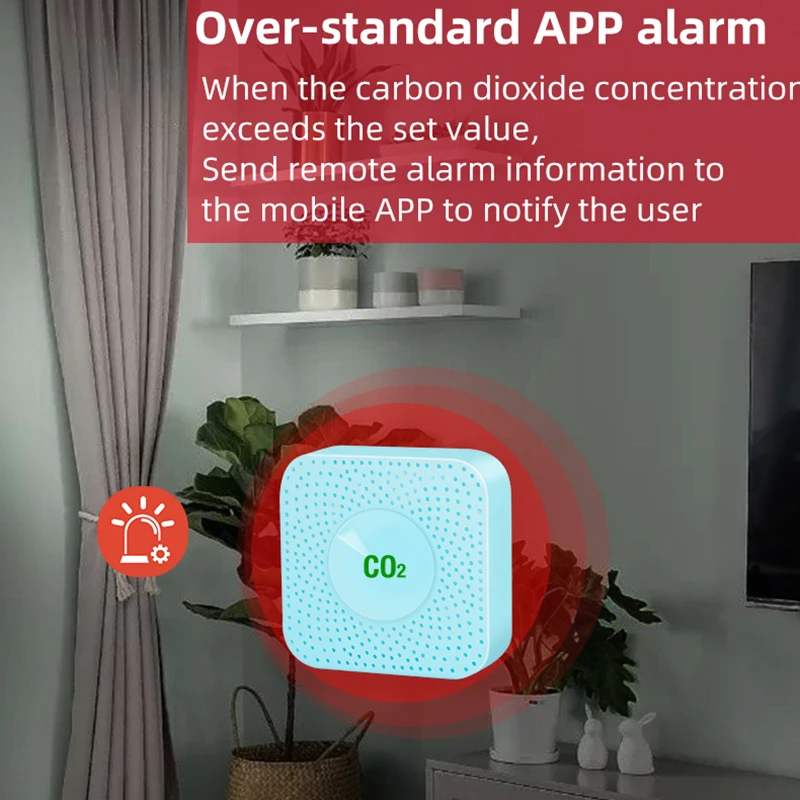 ZigBee-Tuya CO2  NDIR  Ʈ Ȩ  Co2 ,    Ʈ  