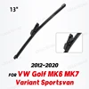 Wiper 11" Rear Wiper Blade For VW Golf 6 7 VI 5K1 VII Variant MK6 MK7 Sportsvan Windshield Windscreen Tailgate Window 1