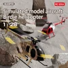 C189 MD500 Bird RC Helicopter Professional Flybarless Gyro Stabilized Altitude Hold  Remote Control Airplane Men's Hobby Toys 2