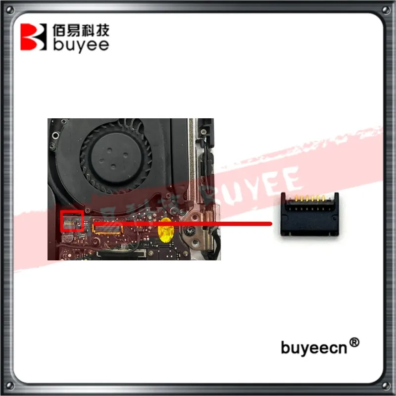 Battery Connector 6Pins A1706 A1707 A1465 A1466 A1502 A1398 A1425 A1706 A1707 A1989 A1990 A2159 A2289 A2251 Microphone Connector
