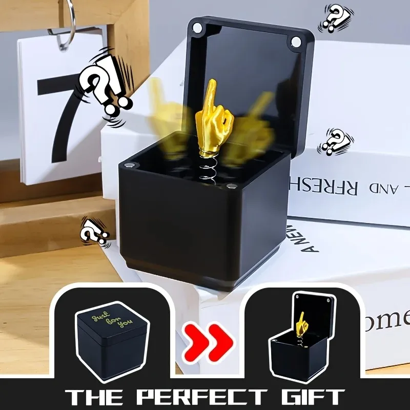 3D Printed Prank Surprise Box | Hilarious Adult Fun Gift | Office Trick Gadget | Punching Scare Toy | Birthday Party Novelty