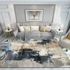 Light Luxury Splashing Ink Living Room Large Area Carpet Bedroom Decor Rugs Non-slip Floor Mat Lounge Rug Hotel Lobby Carpets 1