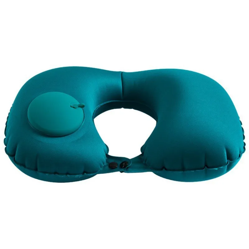 Travel Pillows Airplanes Inflatable Super Light Portable Neck Pillow U-Shape Automatic Inflatable Cervical Vertebr Pillow