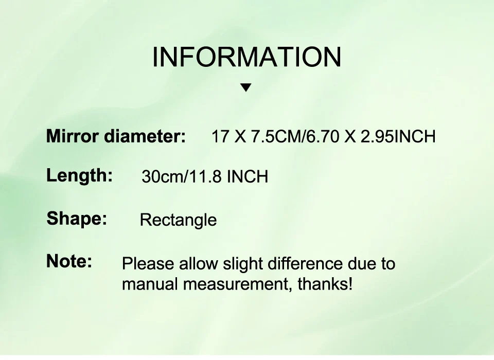 Wimpernverlängerung Salon Lampe Make-up Spiegel Clip auf Computer Schreibtisch Wimpern Zubehör Beauty Tool Spiegel Universal Rückspiegel – Detail 3