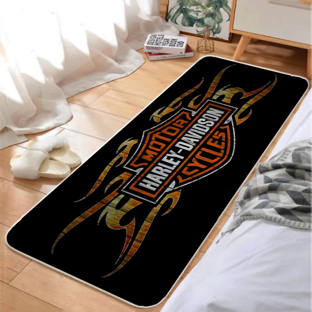 Harley Davidson Kitchen Carpet for Home Entrance Doormat Entrance Door Mat Floor Things for the Home Decor Items Bedroom Rug 4