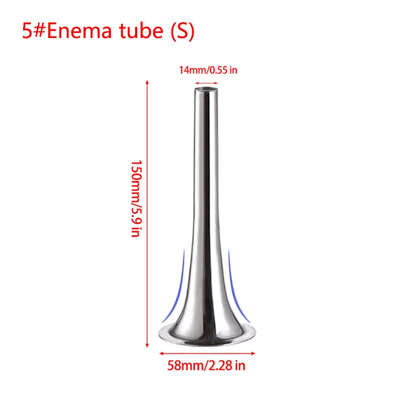 Description Picture 3 of item5.8/7.5cm Base Sausage Making Tools Sausage Maker Funnel Stuffer Tubes Meat Grinder Parts sausage Stuffing  Filler Filling Pipes