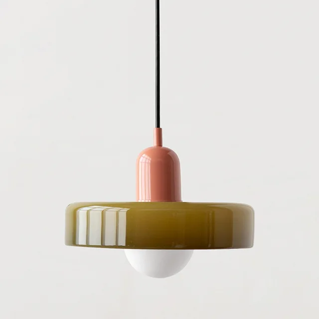 Nordic Bauhaus Glass Chandelier 2
