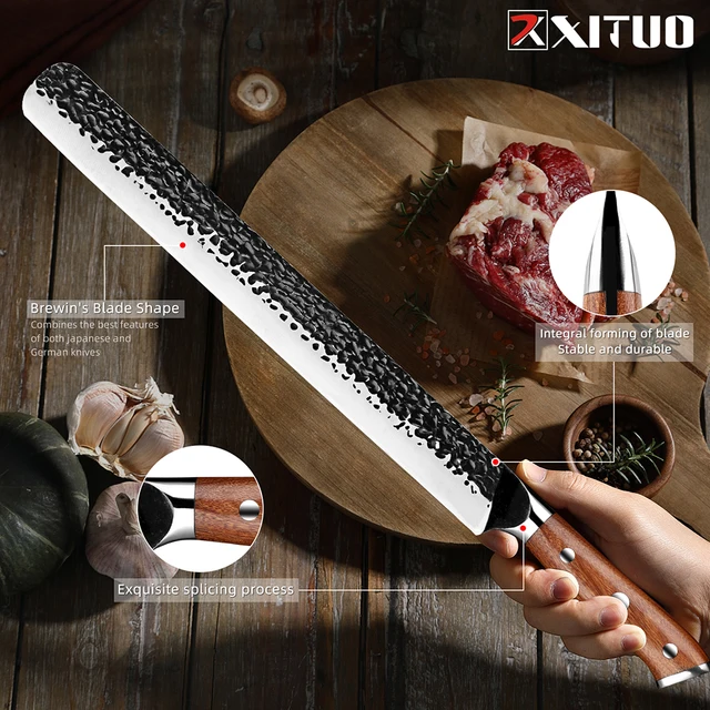 Coltello Elettrico PAHTTO Con Doppie Lame - Per Carne, Pane, Verdura E Frutta - Foto 7