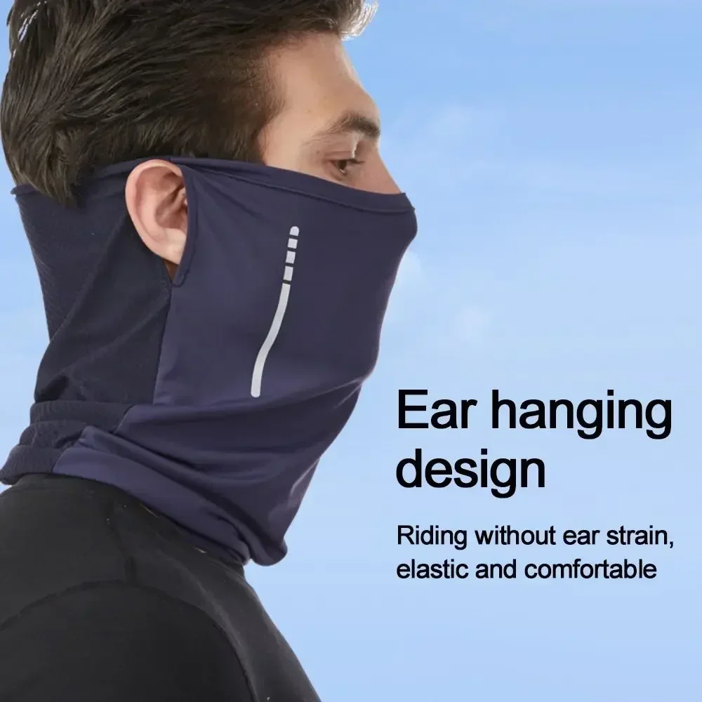 Breathable Polyester Face Scarf for Outdoor Cycling and Motorcycle
