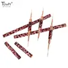Leopard Print Nail Art Brushes Double Head Nail Art Liner Brush Striping Drawing Painting Nail Design Brushes Elongated Details 2