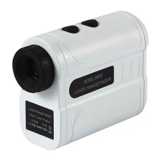 Golf Laser Rangefinder 500M 6x Telescope High-Precision Range Finder With Flag Lock Vibration Yards Slope Pin Distance Meter 4