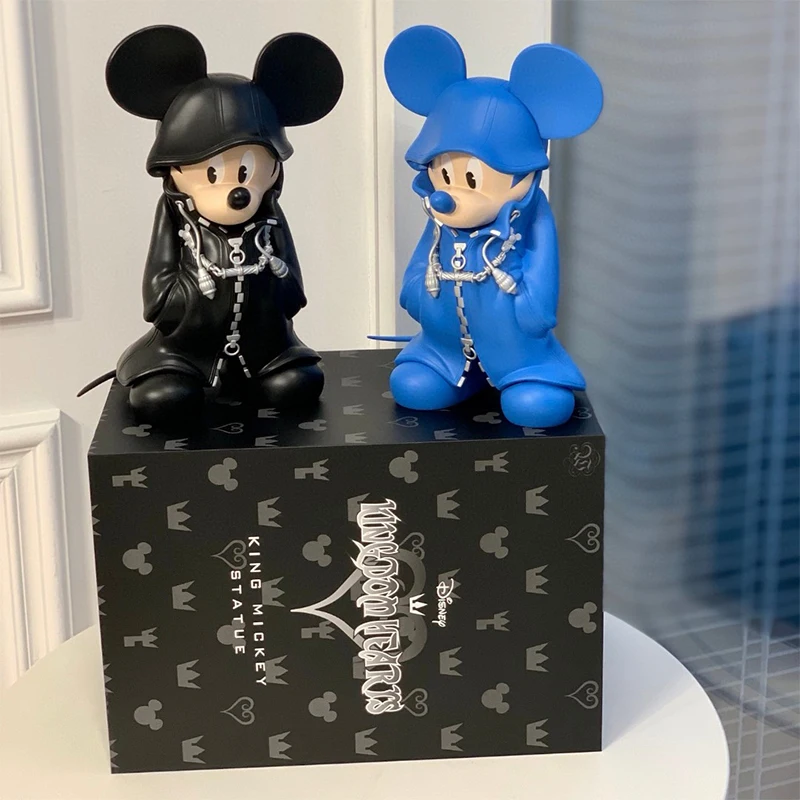 

30cm Disney Mickey Mouse Figure Kingdom Hearts Action Figurines Anime Ornament Resin Collection Dolls Model Toys Birthday Gifts