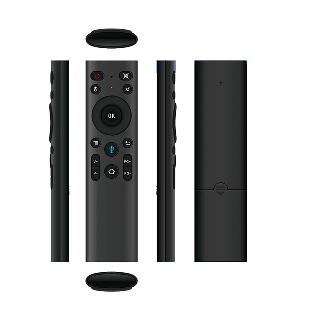 Q5AirMouseRemote2,4GWirelessVoiceFernbedienungGyroskopControllermitUSBEmpfängerfürProjektorSmartTVAndroidBox-AliExpress
