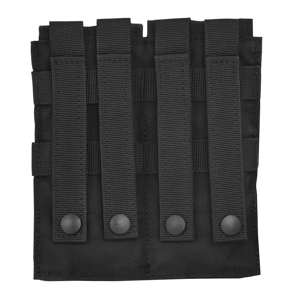 Tactical Molle Double Magazine Pouch Rifle Airsoft Paintball Shooting Holder Pack Mag Bag Carrier For M4 ​AK47 AR15 5.56 7.62mm