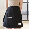 Fashion Half Waist Apron Canvas Multiple Pockets Adjustable Apron Horticultural Barber Tool Waist Apron For Men and Women 3