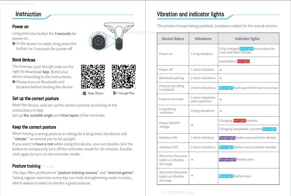 Xiaomi Hipee Smart Posture Correction Device