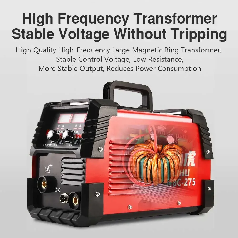 Mig Mma Welding Machine 2 In 1 No Gas Carbon Dioxide Gas Protection Welder 220V Manual Gasless Soldering Welding Equipment 6