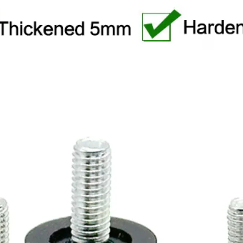 4/8Pcs Felt Adjustable Round Furniture Leg Screws Anti Slip M6 M8 Table Chair Cabinet Balance Feet Pads