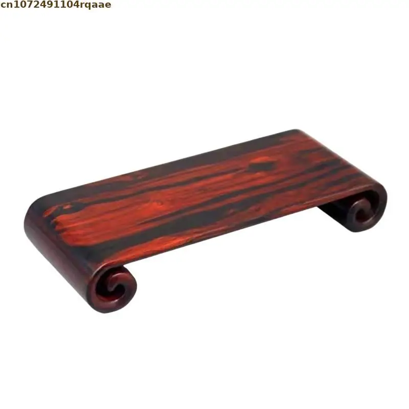 High Quality Wooden Desktop Decorative Shelf Standing Flower Base Coffee Tea Set Pedestal Display Stand Flower Pot Sorting Table