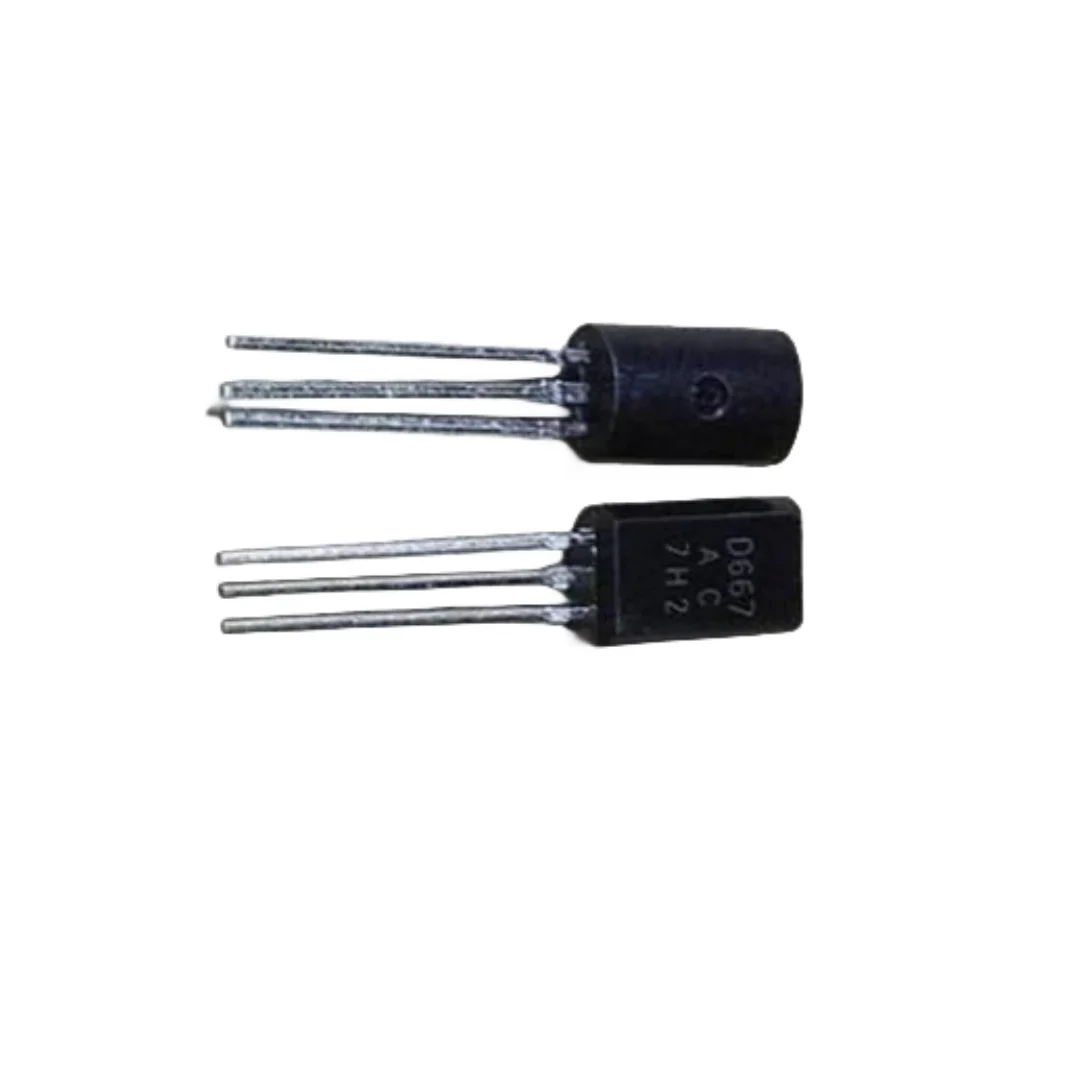 60개 2SD667AC + 2SB647AC TO-92L 2SD667 2SB647 D667AC B647AC D667 B647 트랜지스터 실리콘 에피택셜