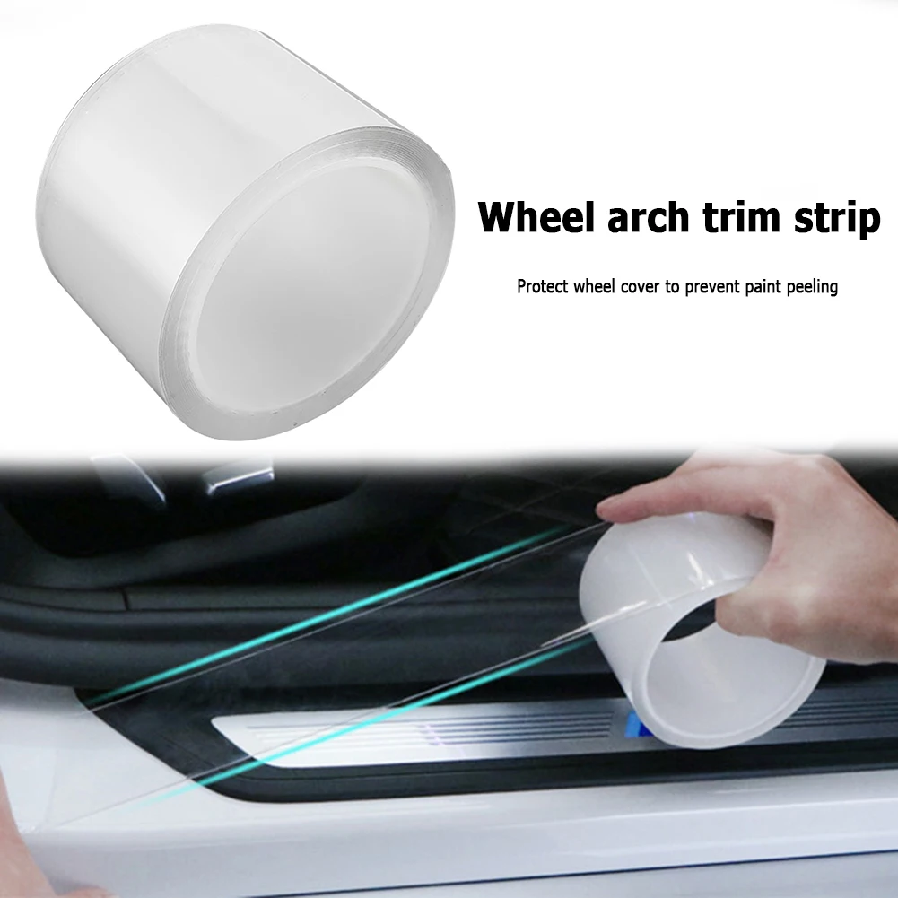 자동차 도어 보호 스티커 스크래치 방지 나노 테이프 실 스커프 보호 필름