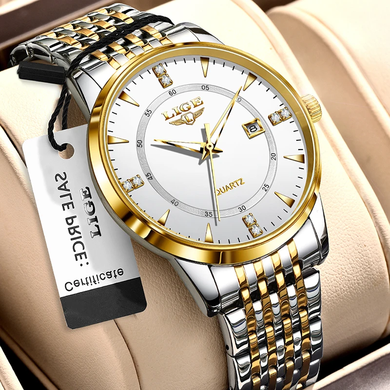 Elegant Women's Luxury Waterproof Bracelet Watch - Fashion Quartz Timepiece