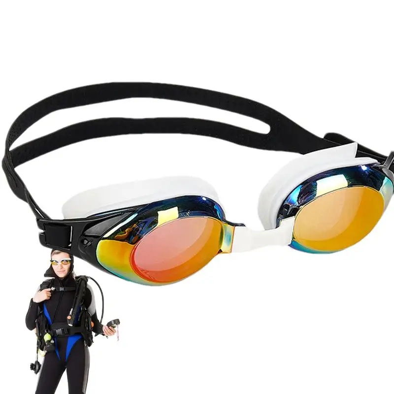 Swim Goggles Adult Women Anti Fog Leak Free Anti UV Clear View for Men's Teenagers