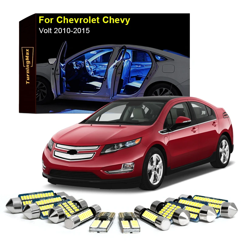 

Canbus, внутреннее освещение, лампочка, ранний свет, комплект для Chevrolet Chevy Volt 2010-2015, Купольные внутренние лампы для багажника