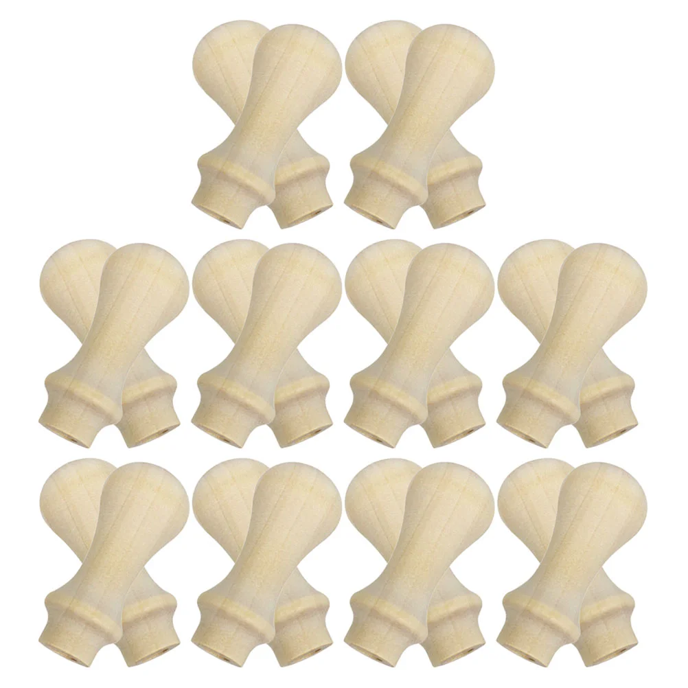 

Wooden Wax Seal Handles Replacement Stamp Handles Versatile Wood Stamp Handles