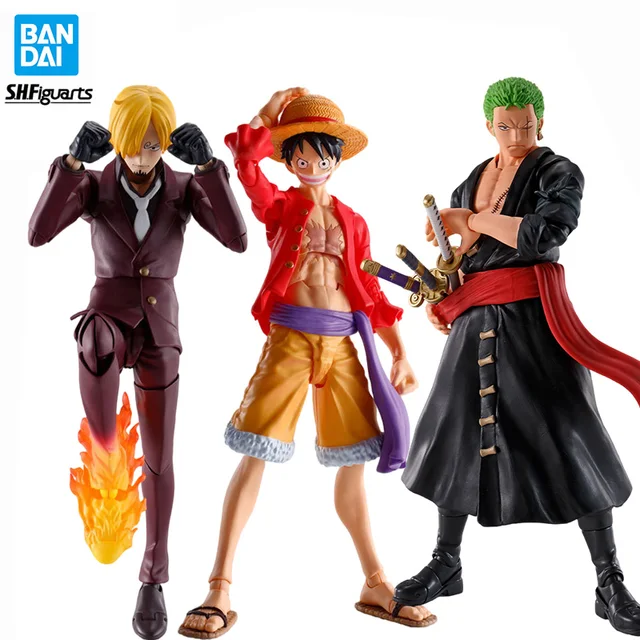 Anime Heroes Action Figure Zoro Sanjiy Luffy One Piece 15cm Multicolor -  AliExpress