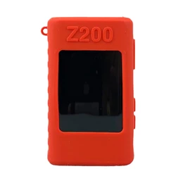 Textured Silicone Protective Case for 200W Kit - Durable Rubber Sleeve Cover (Red)