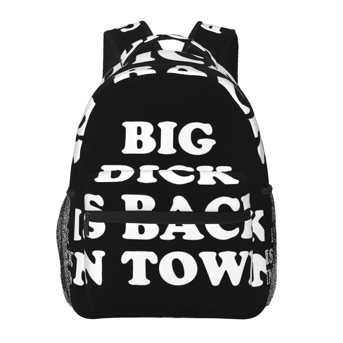 Big Dick Is Back In Town Casual Backpack Unisex Students Leisure Travel Computer Backpack