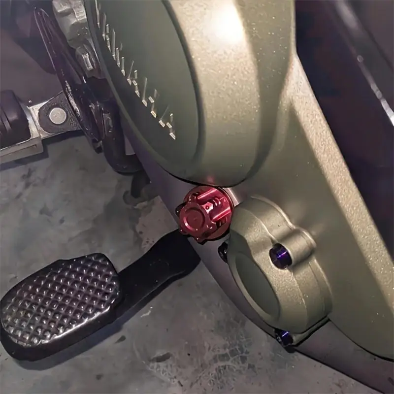 1pcs Motorcycle Engine Oil Dipstick Filler Cap Plug CNC Aluminum Alloy Motorcycle Accessories Cmotorcycle Oil Dipstick Cap Plug