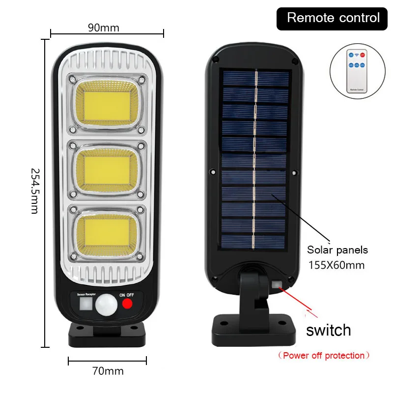 Motion Sensor Security Lighting With 3 Light Mode Outdoor Solar Lamp Solar Street Lights  Waterproof for Garden Patio Path Yard solar lamp outdoor Solar Lamps