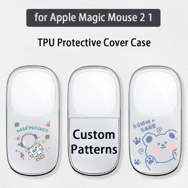 Custodia Protettiva Personalizzata In Tpu Trasparente Per Apple Magic Mouse 2 1 Custodia Per Mouse Custodia Protettiva Antiscivolo Per Mouse