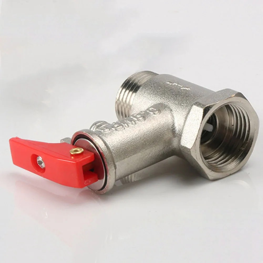 

Pressure Relief Reducing Valve 0.7mpa Brass Electric Water Heater System Prevent Water Backflow Thread 1Pcs Brand New