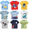 2 3 4 5 7 9 Years Summer Baby Boys Short Sleeve T-shirt Children Kids Cotton Cartoon Tops For Little Boys KF1022 1