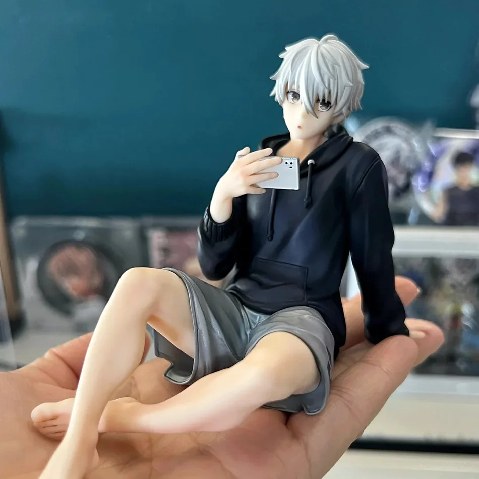 Neue 9cm Anime Blue Lock Nagi Seishiro Figur PVC Niedliche Tischdekoration Modell Spielzeug Kindergeschenk