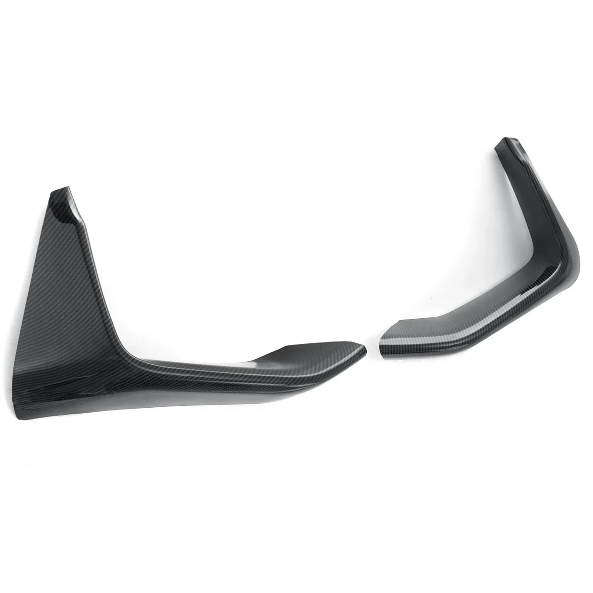 BMW F80 M3 2014-2019 및 F82/F83 M4 15-2020 프론트 범퍼 립 바디 키트용 페어 카 프론트 범퍼 립 스플리터 카나드 스포일러