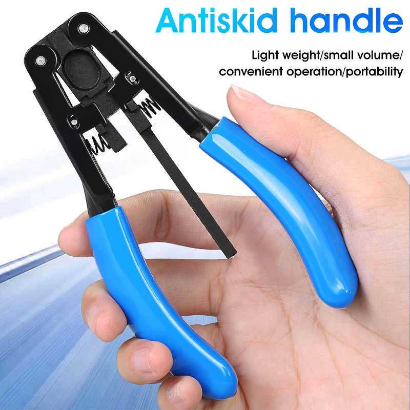 

5G Communication Cable Wire Stripper Fiber Stripping Tool 2.1*1.6mm Fiber Drop Cable Stripping Pliers