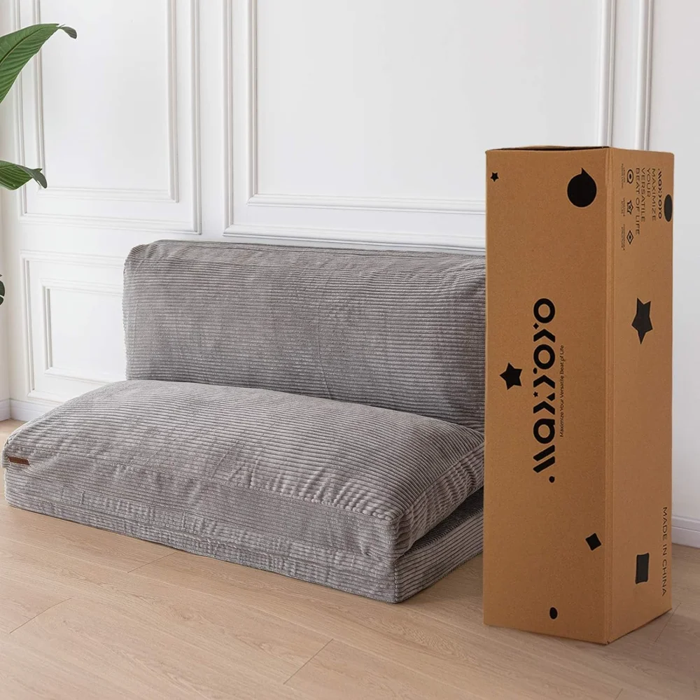 MAXYOYO Bean Bag Bed Folding Sofa Bed Floor Mattress Adults