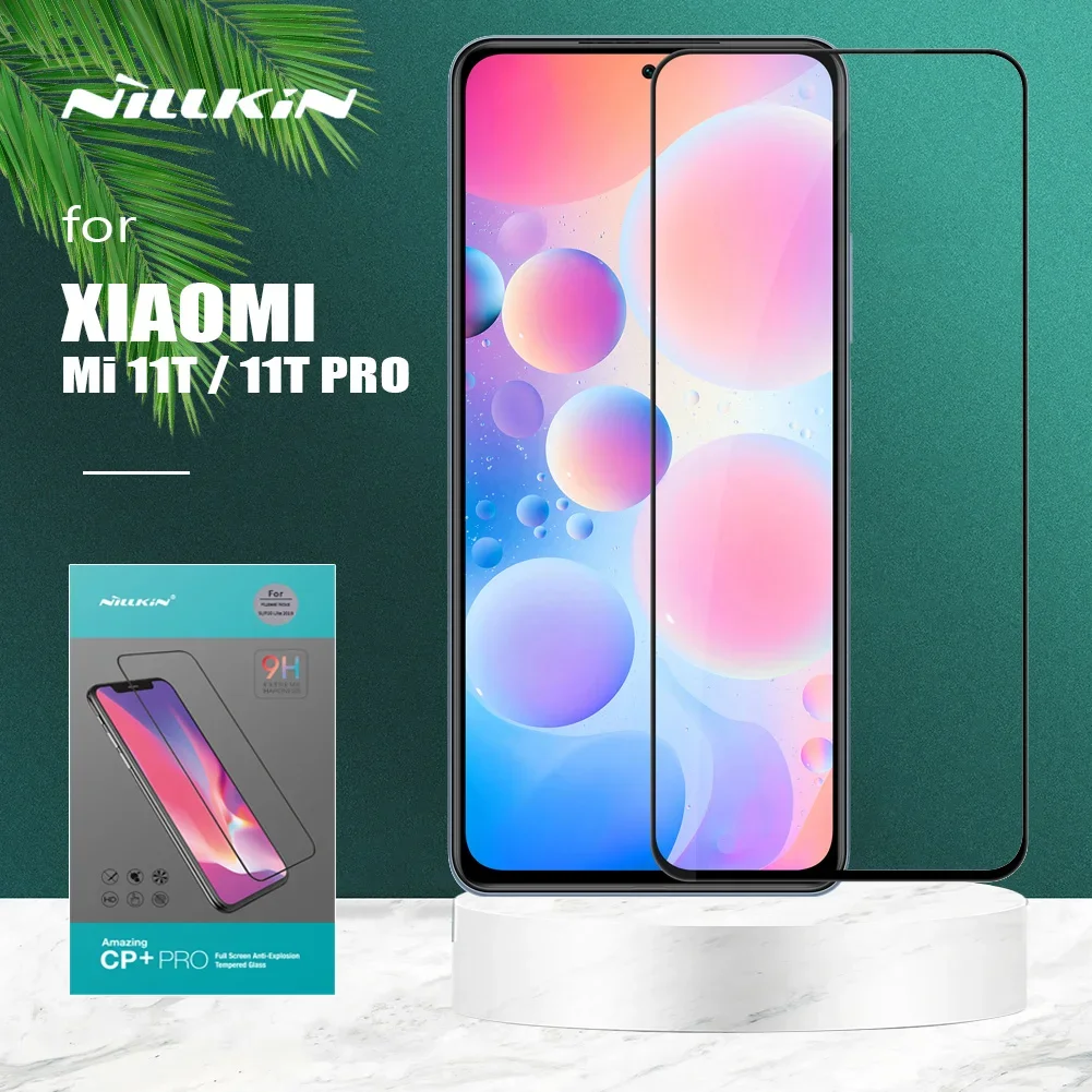 

Для Xiaomi Mi 11T Pro 5G Glass Nillkin CP +/9 H/H + Pro закаленное стекло Защита для экрана для Xiaomi Mi 11T Mi11T Pro HD стеклянная пленка
