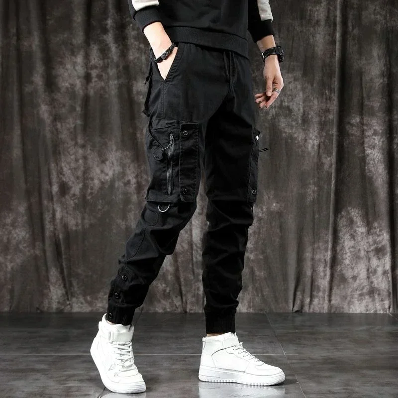 pantalones de hombre negros