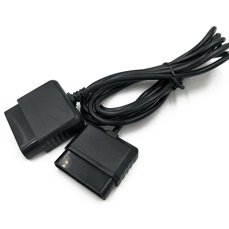 PS2 컨트롤러 댄스 패드 휠 건 콘솔 케이블, 플레이스테이션 2, PS2 익스텐션 케이블 코드, 1.8M