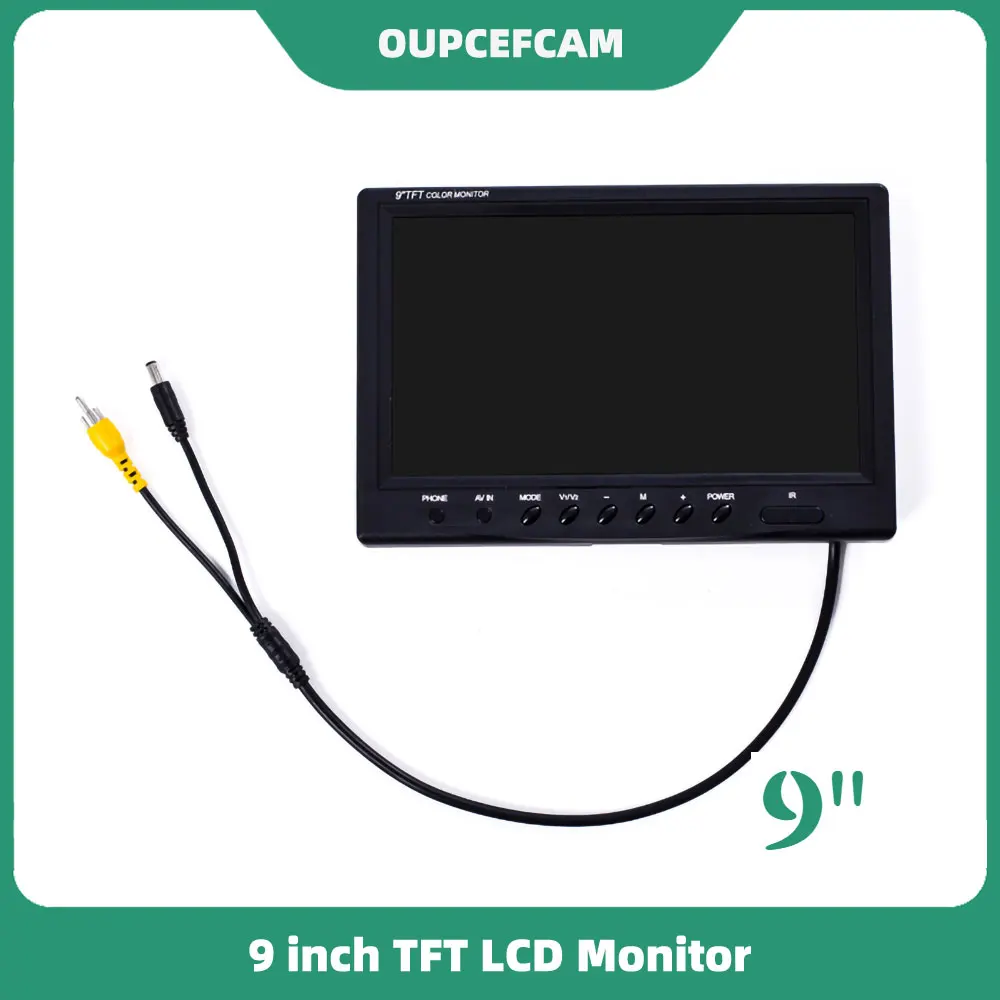 9inch TFT LCD Monitor Display Fit Underwater Camera Industrial Endoscope WP90 WP91 WP90 WP96 Series endoscope camera underwater fishing camera
