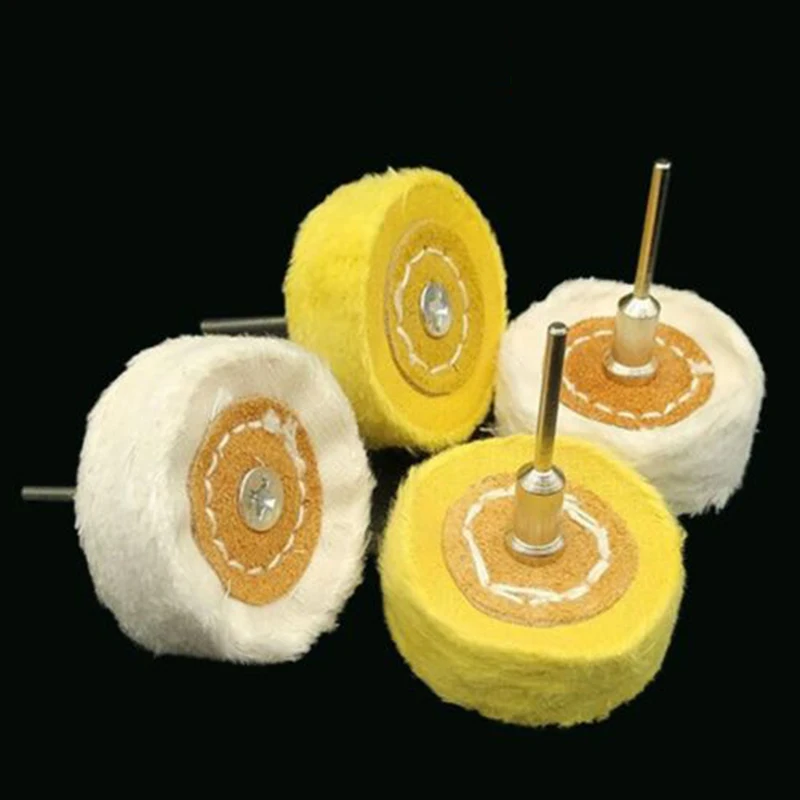 

1pcs 50mm Polishing Wheel Cloth Buffing Wheel Gold Silver Jewelry Mirror Polishing Pads For Grinder Power Tool Accessories