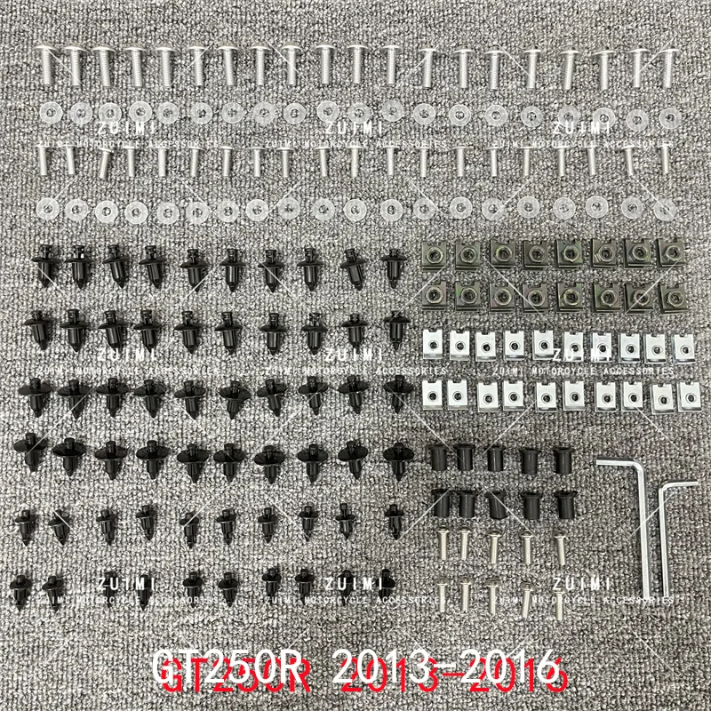 

Fairing Bodywork Kit Bolts Screws For Fit For DUCATI GT250R 2013-2016