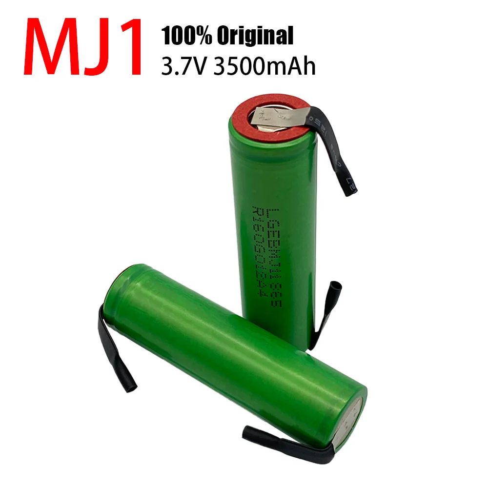 100 Original 3.7V 3500mah 18650 Lithium Rechargeable Battery For