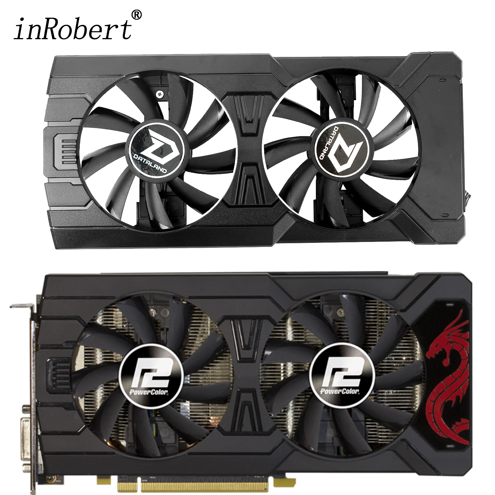 Sostituzione Ventola Di Raffreddamento 87Mm Ga92B2U Per Dataland Rx 570 Powercolor Radeon Rx 470 570 Ventola Di Raffreddamento Della Scheda Video Graf