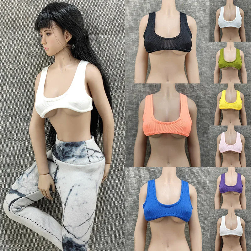 

Женская спортивная майка-топ, 10 цветов, 1/6